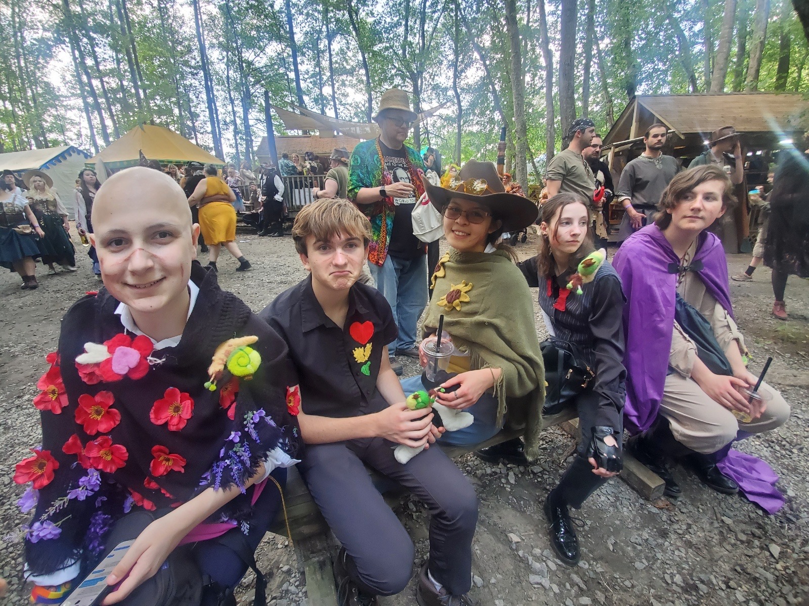 dnd club at the Virginia Renasance fair